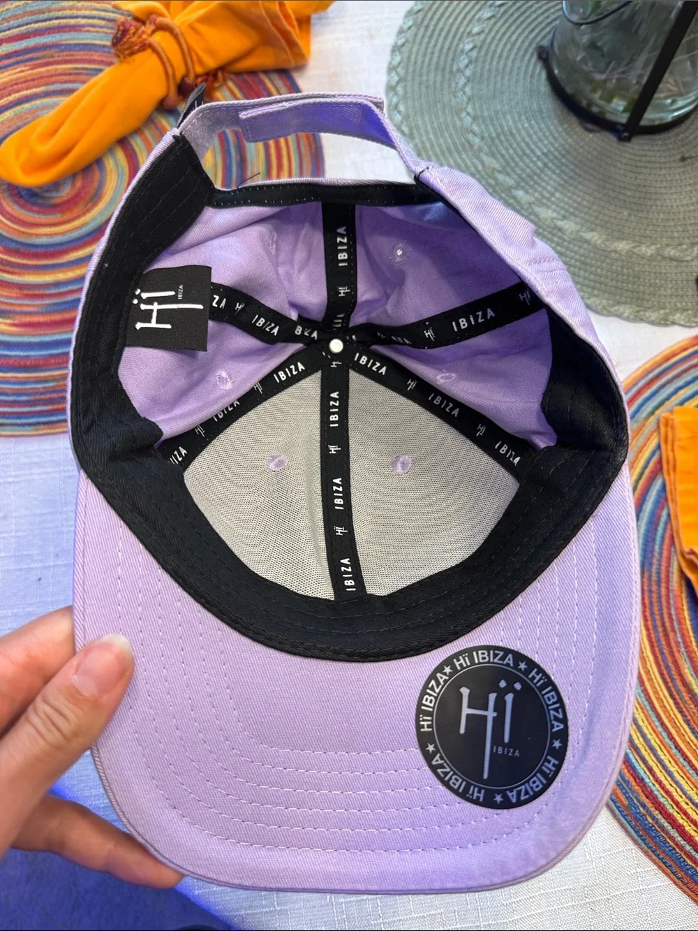 Embroidered Purple Baseball Cap